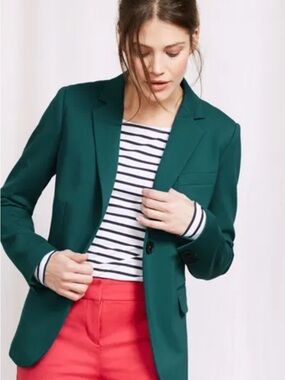 Boden Deep Green Tailored Blazer